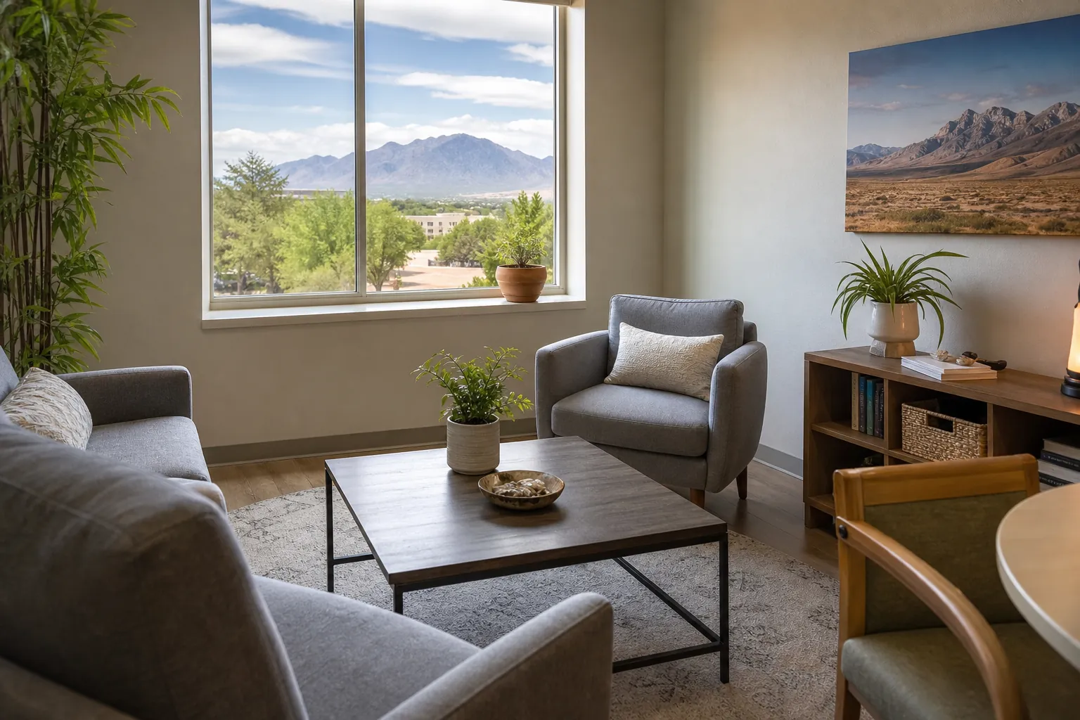 Editorial illustration of Services that may be included in PHP care in New Mexico