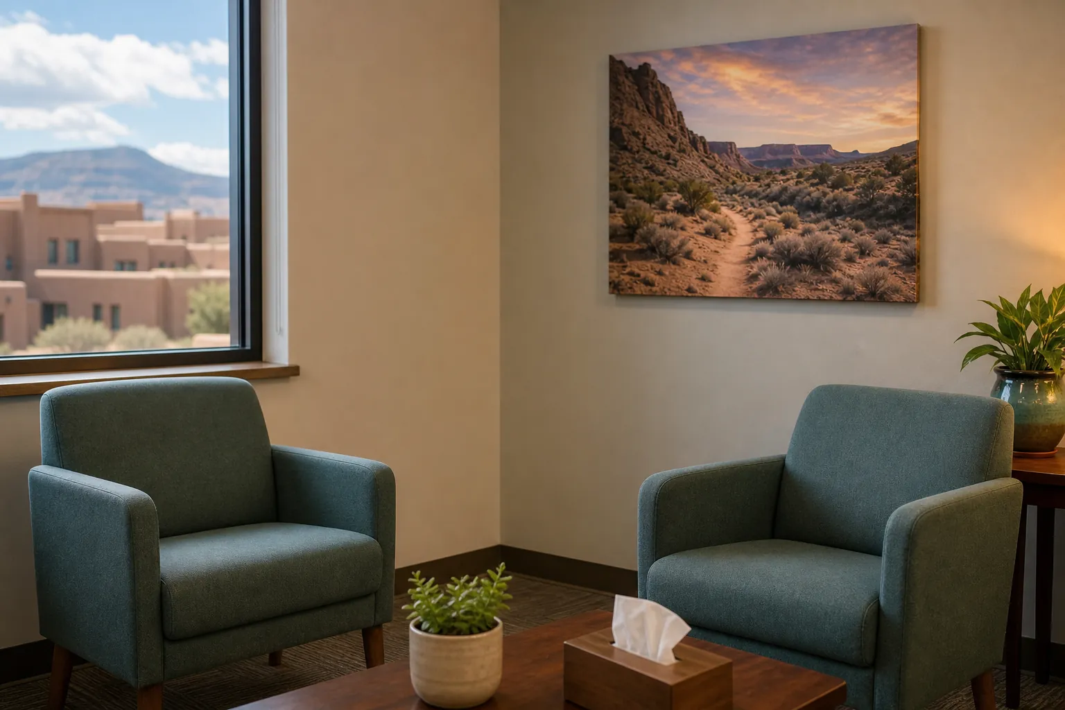 Editorial illustration of Start by Asking What the Program Actually Provides in New Mexico