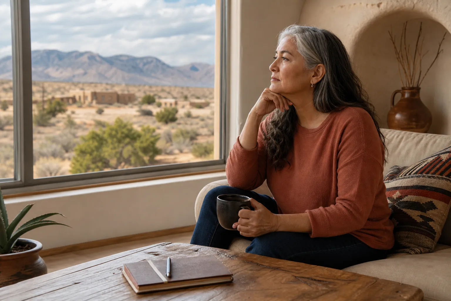 Editorial illustration of Signs That Someone May Be Ready To Step Down in New Mexico