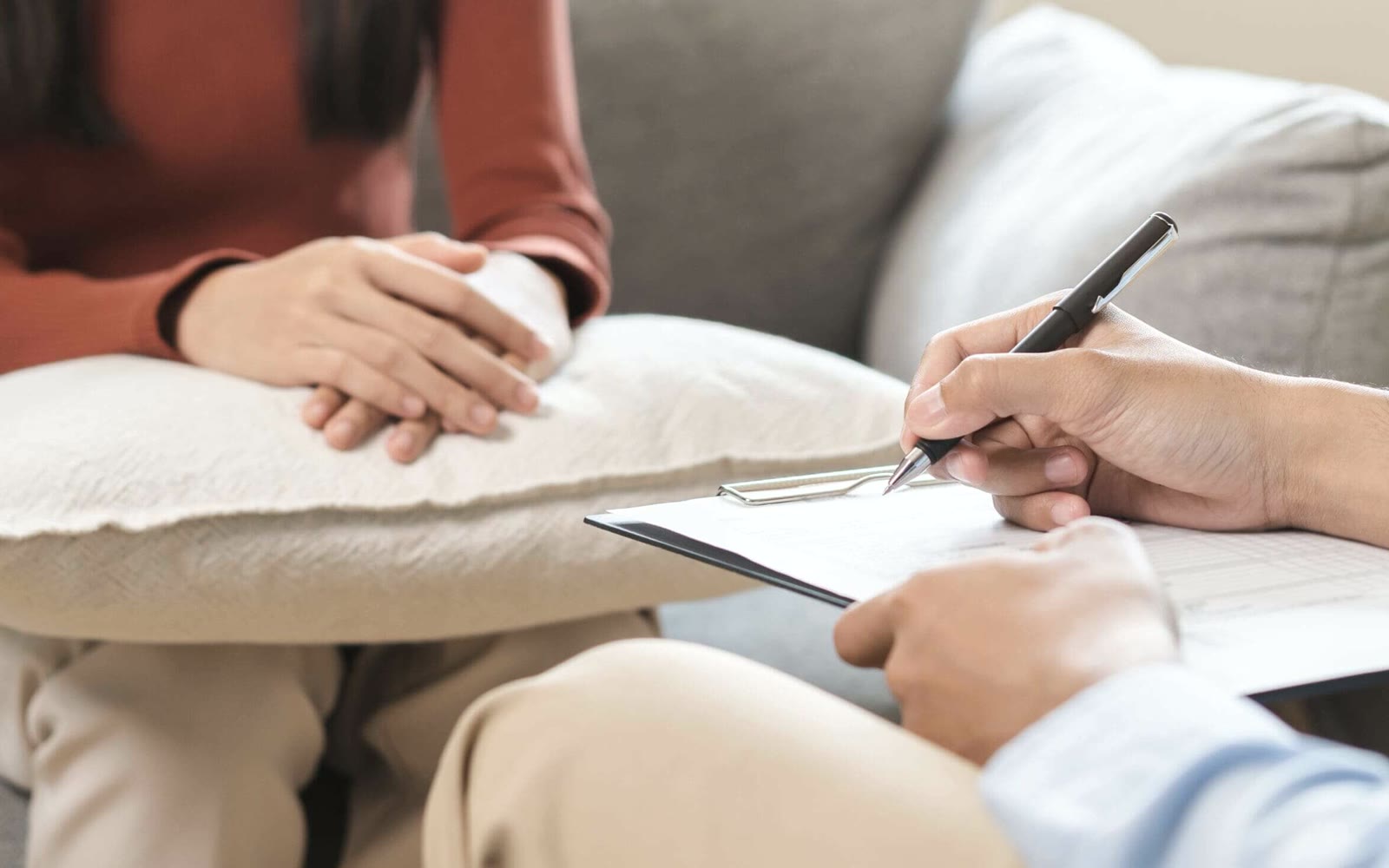 Adults making a practical plan for intensive outpatient care