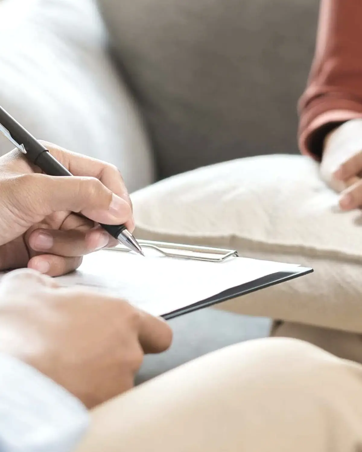 Supportive recovery talk representing acceptance and commitment therapy questions from North Valley, NM before travel to Albuquerque