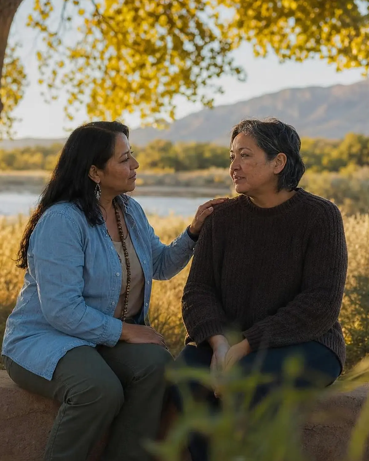 Supportive recovery talk representing alcohol questions from Lordsburg, NM before travel to Albuquerque