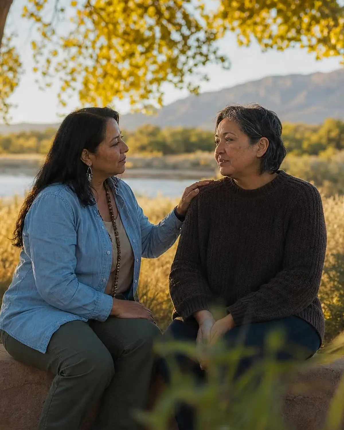 Supportive recovery talk representing alprazolam (xanax) questions from Carlsbad, NM before travel to Albuquerque