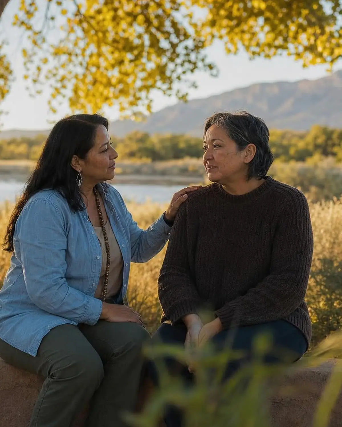 Supportive recovery talk representing alprazolam (xanax) questions from Ruidoso, NM before travel to Albuquerque
