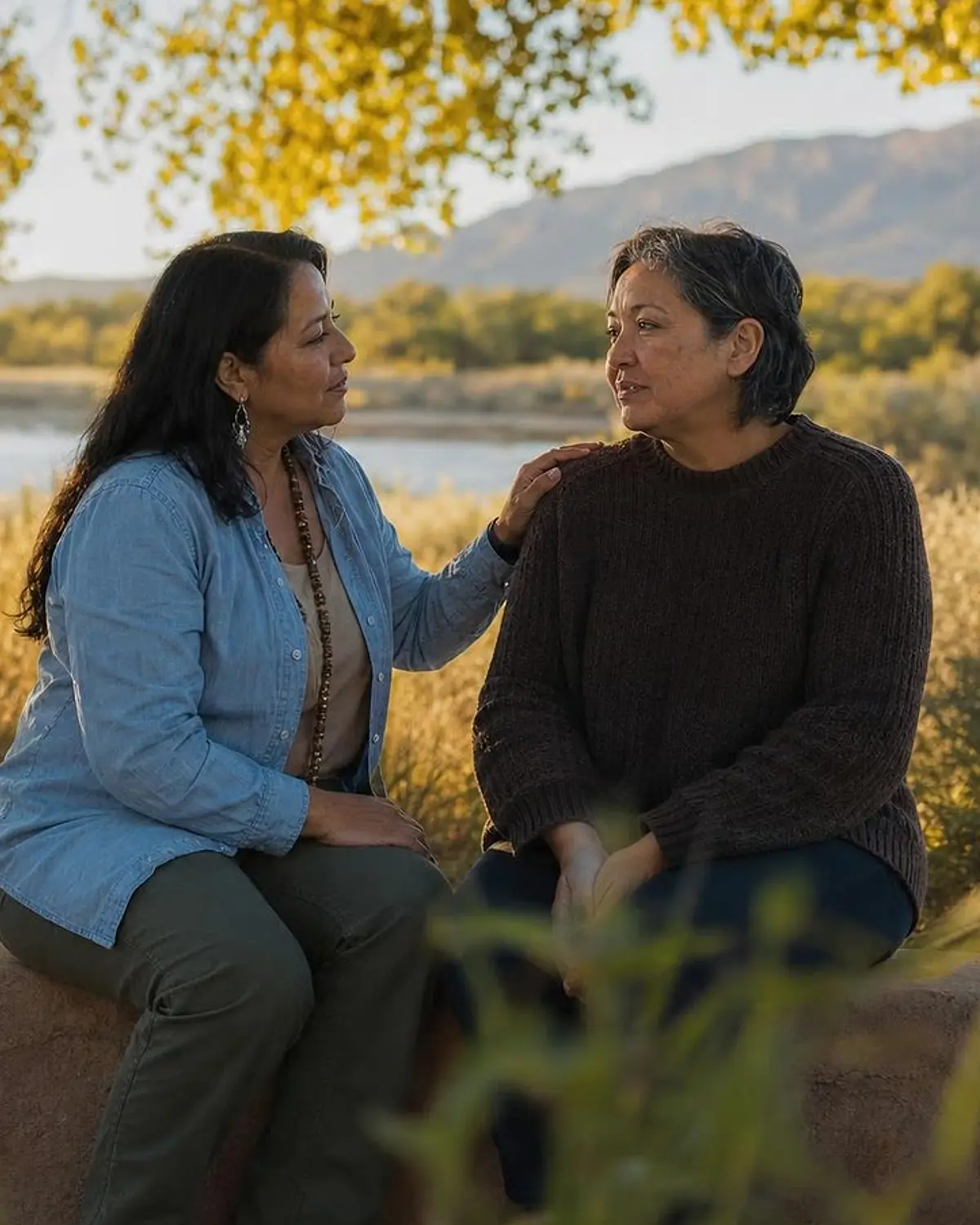 Supportive recovery talk representing amphetamine questions from Los Lunas, NM before travel to Albuquerque