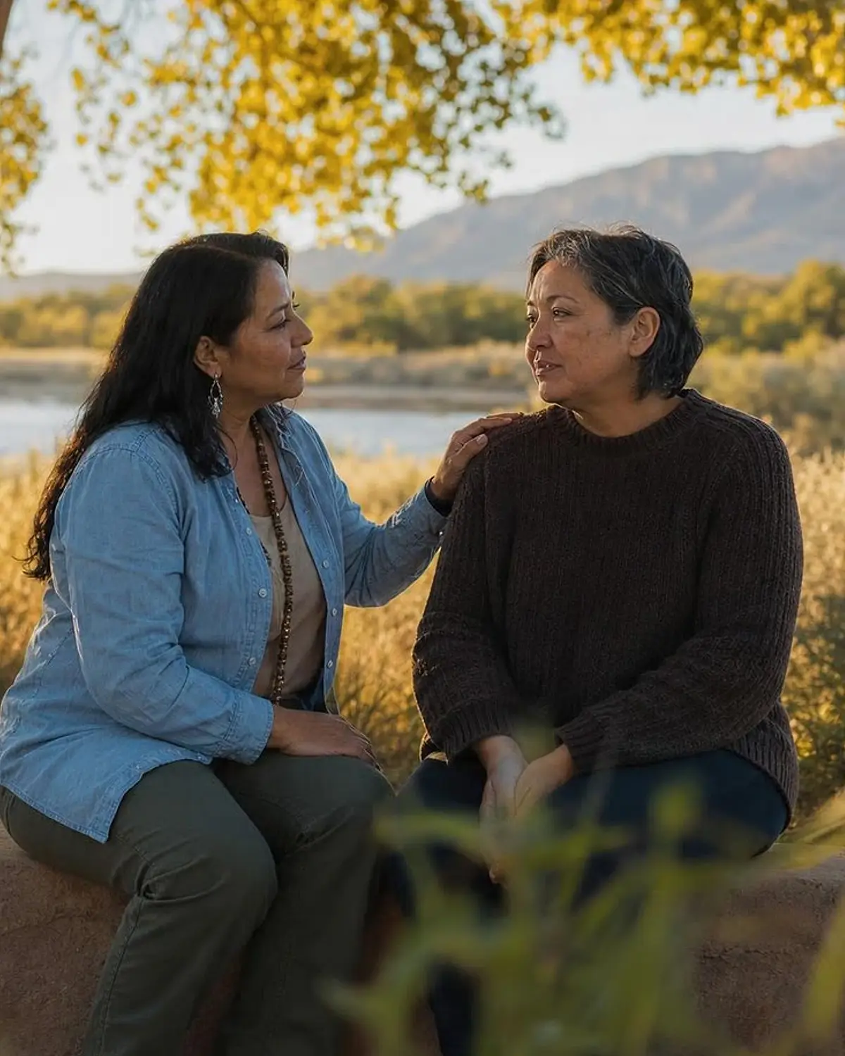 Supportive recovery talk representing barbiturates questions from Santa Rosa, NM before travel to Albuquerque