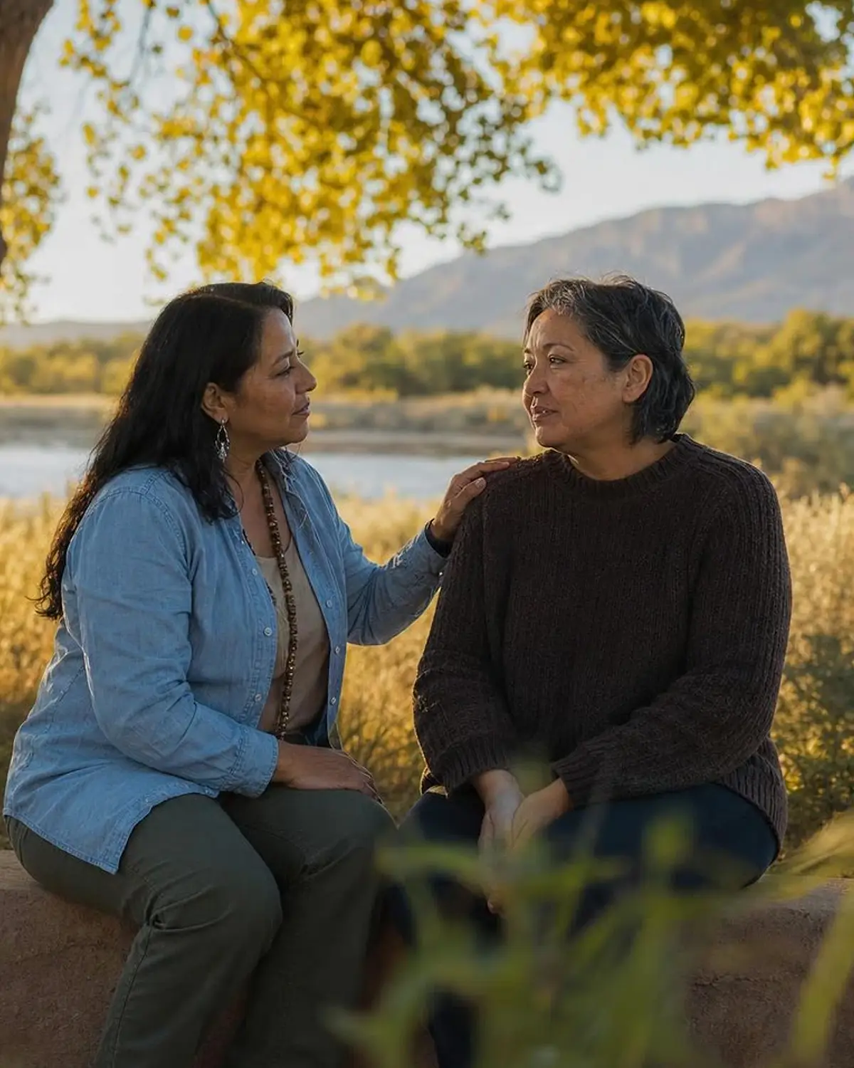 Supportive recovery talk representing benzodiazepines questions from Cloudcroft, NM before travel to Albuquerque