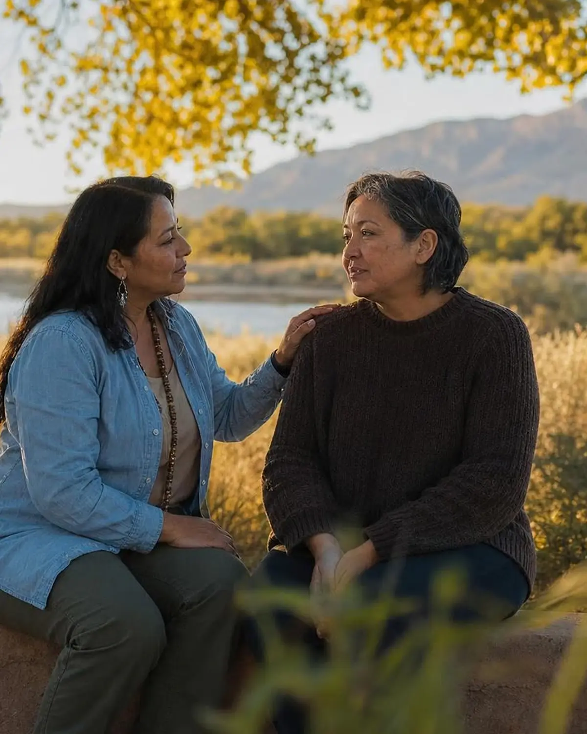 Supportive recovery talk representing cannabis (marijuana) questions from Bosque Farms, NM before travel to Albuquerque