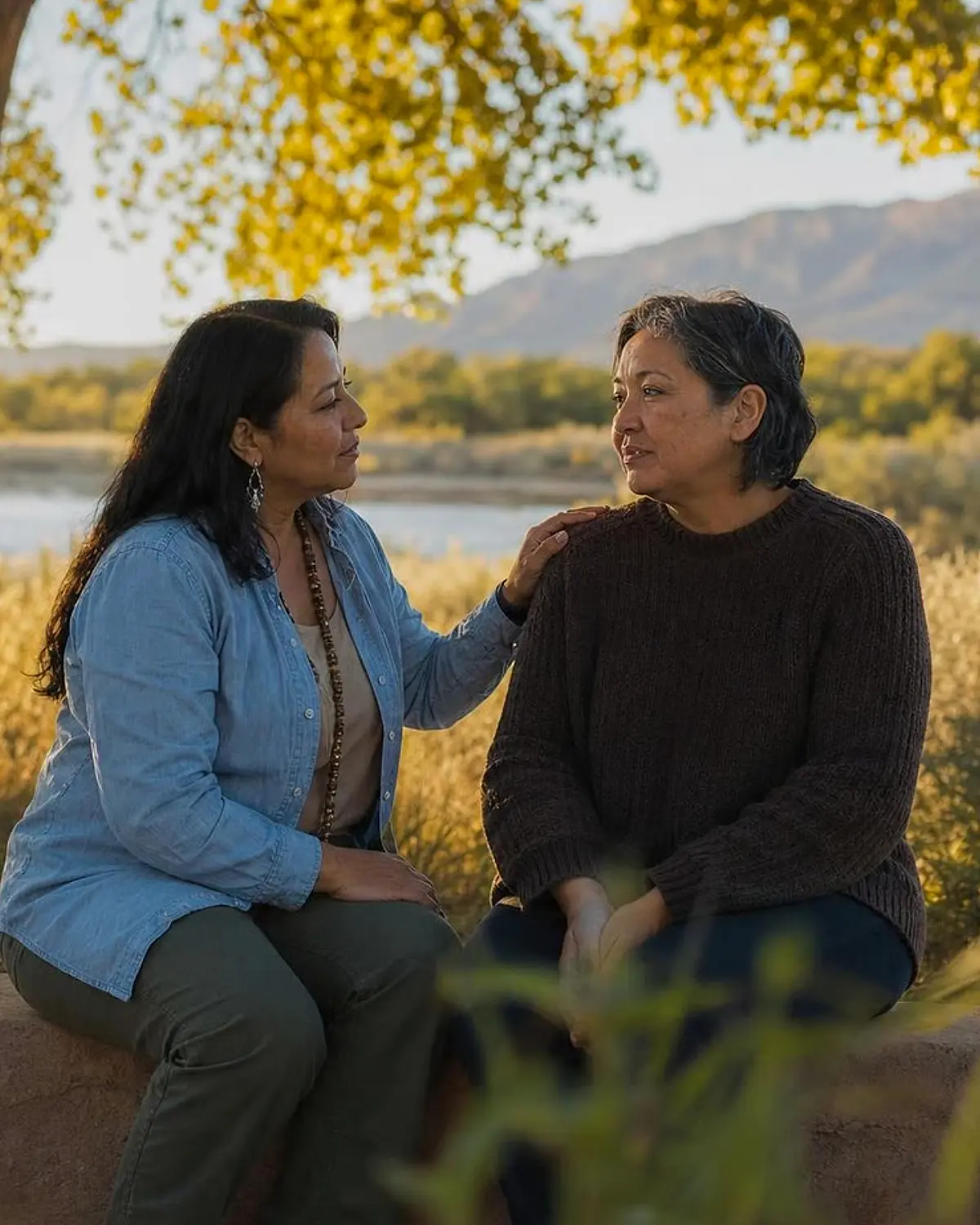 Supportive recovery talk representing cannabis (marijuana) questions from Peralta, NM before travel to Albuquerque