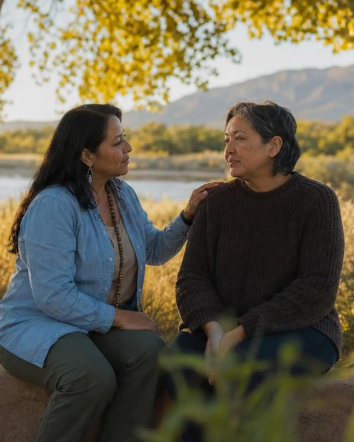 Supportive recovery talk representing cocaine questions from Bosque Farms, NM before travel to Albuquerque