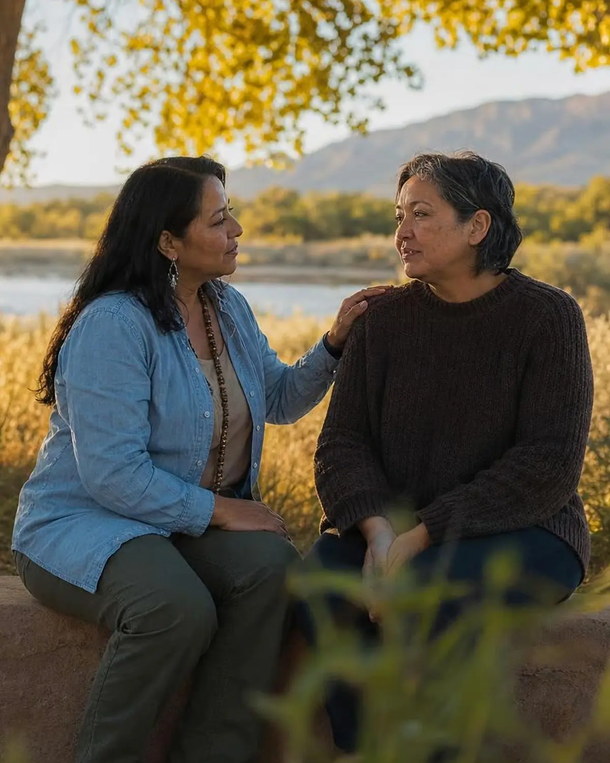 Supportive recovery talk representing cocaine questions from Edgewood, NM before travel to Albuquerque