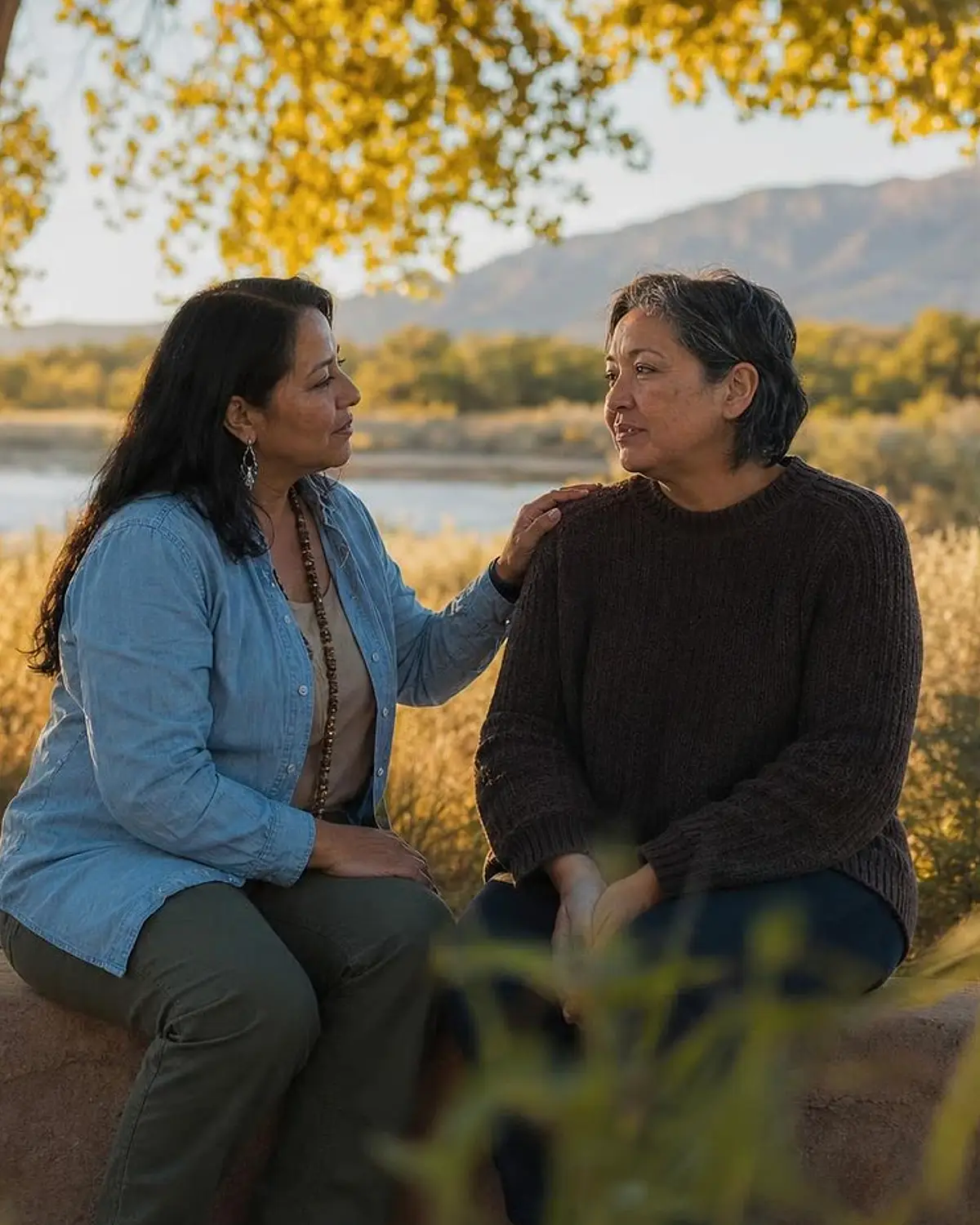 Supportive recovery talk representing cocaine questions from Raton, NM before travel to Albuquerque