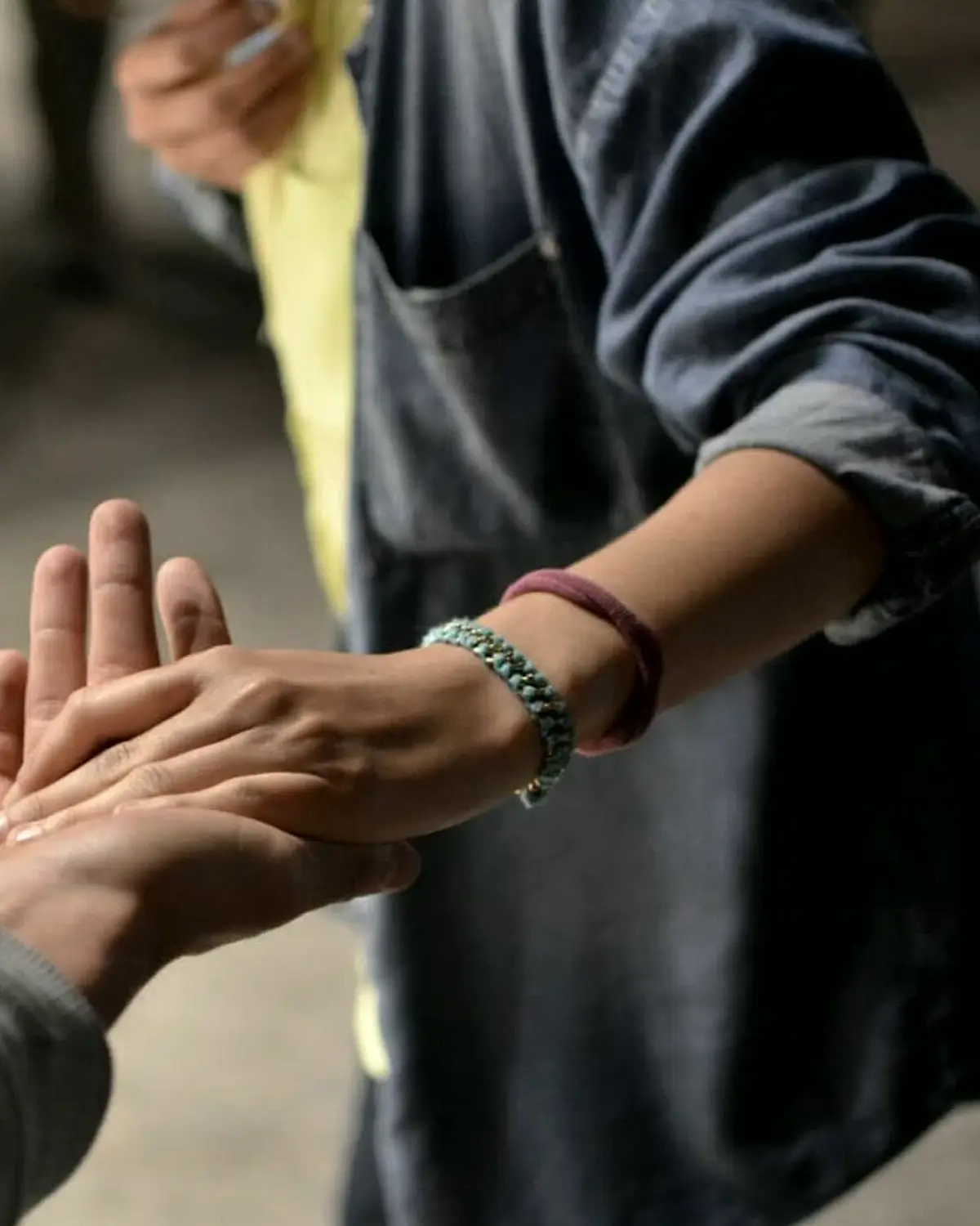 Supportive recovery scene illustrating community partners