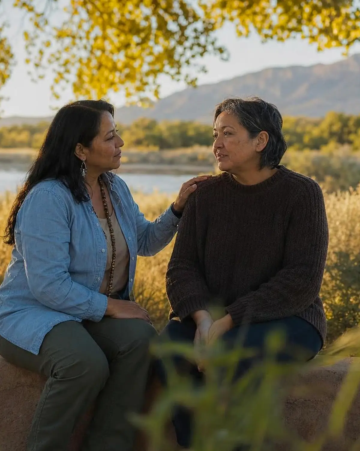 Supportive recovery talk representing crack cocaine questions from Portales, NM before travel to Albuquerque