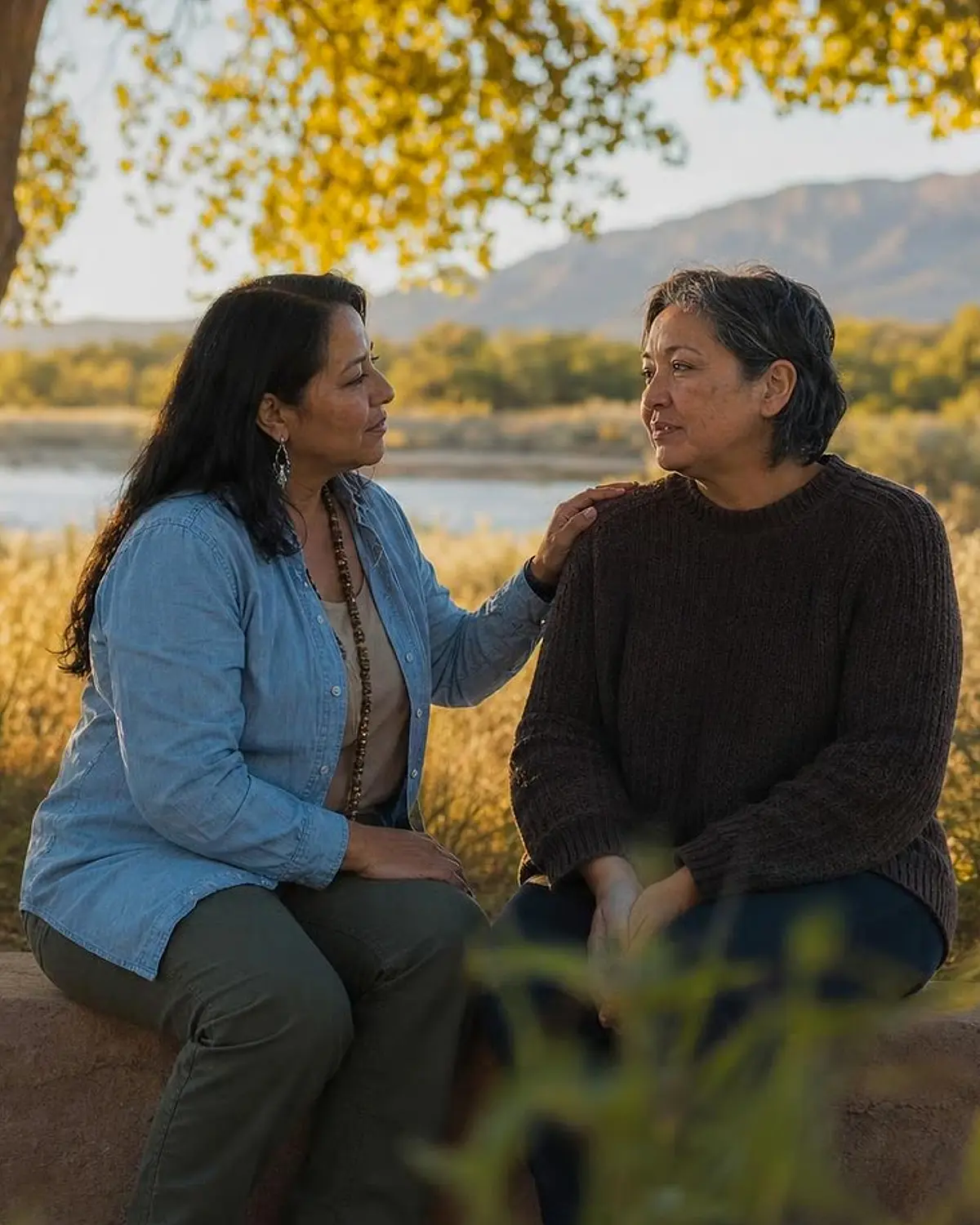 Supportive recovery talk representing crack cocaine questions from Socorro, NM before travel to Albuquerque