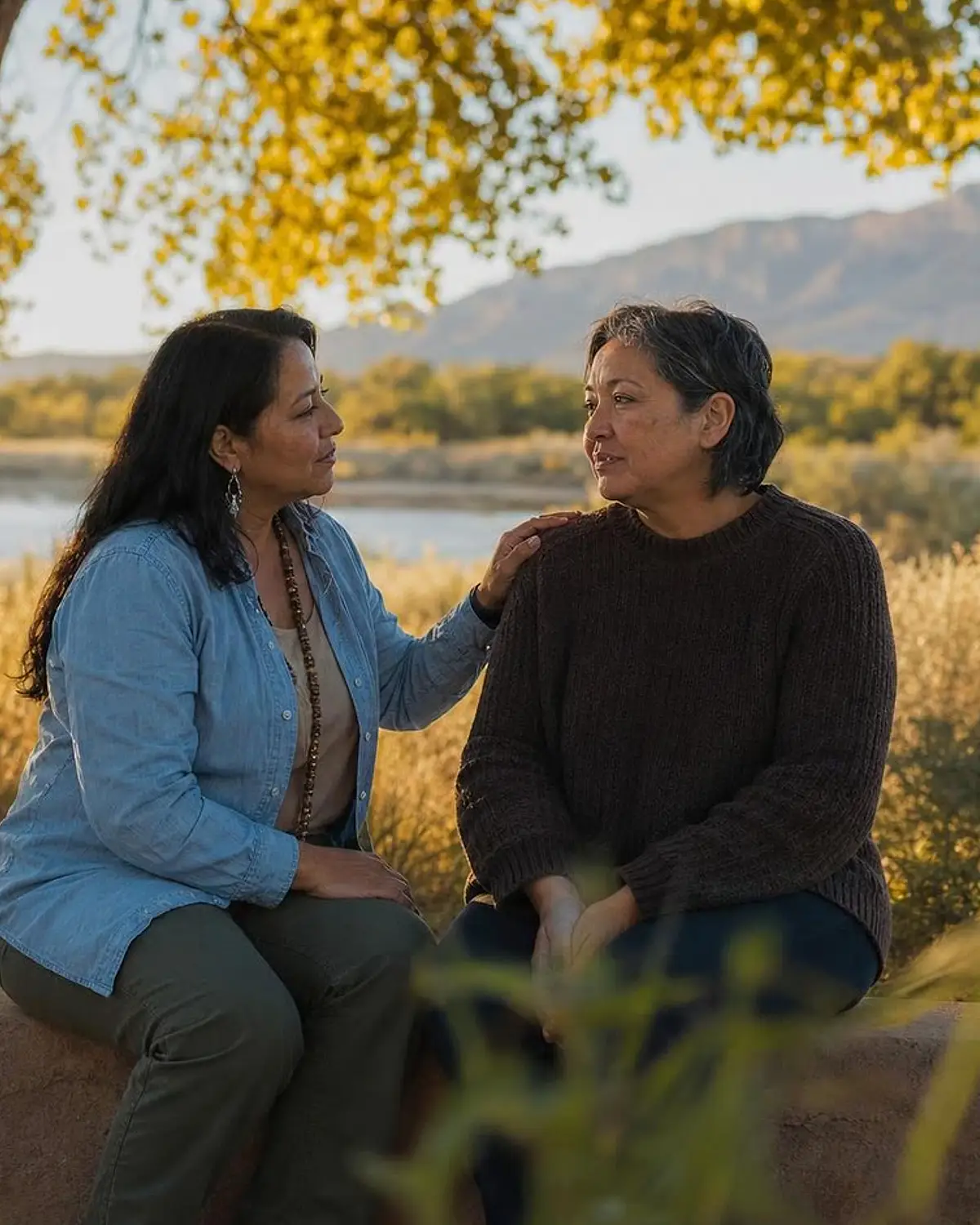 Supportive recovery talk representing crystal meth questions from Socorro, NM before travel to Albuquerque
