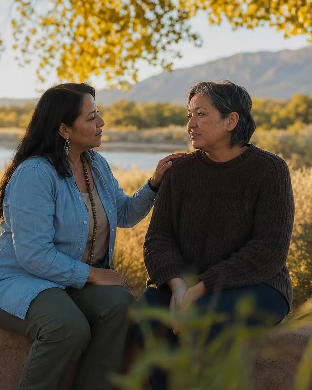 Supportive recovery talk representing diazepam (valium) questions from Hatch, NM before travel to Albuquerque