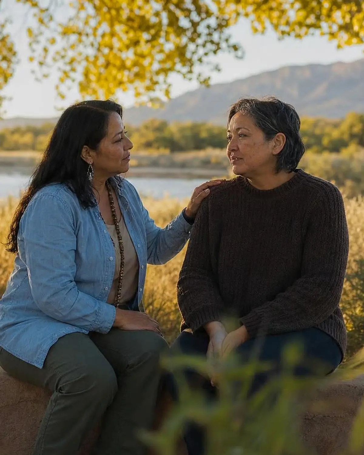 Supportive recovery talk representing dissociatives questions from Clayton, NM before travel to Albuquerque