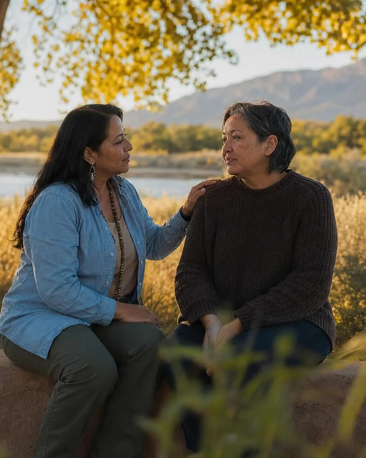 Supportive recovery talk representing dissociatives questions from Moriarty, NM before travel to Albuquerque