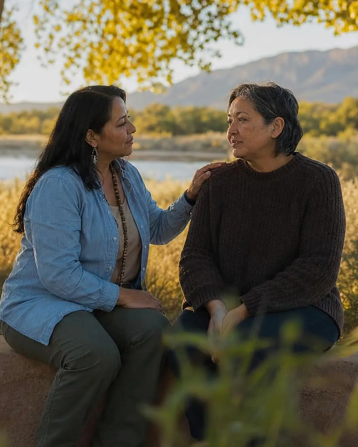 Supportive recovery talk representing dissociatives questions from Ruidoso, NM before travel to Albuquerque