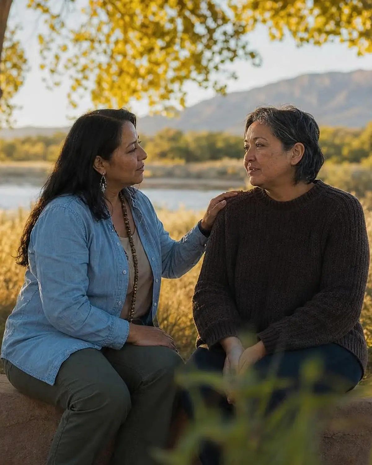Supportive recovery talk representing dissociatives questions from Socorro, NM before travel to Albuquerque