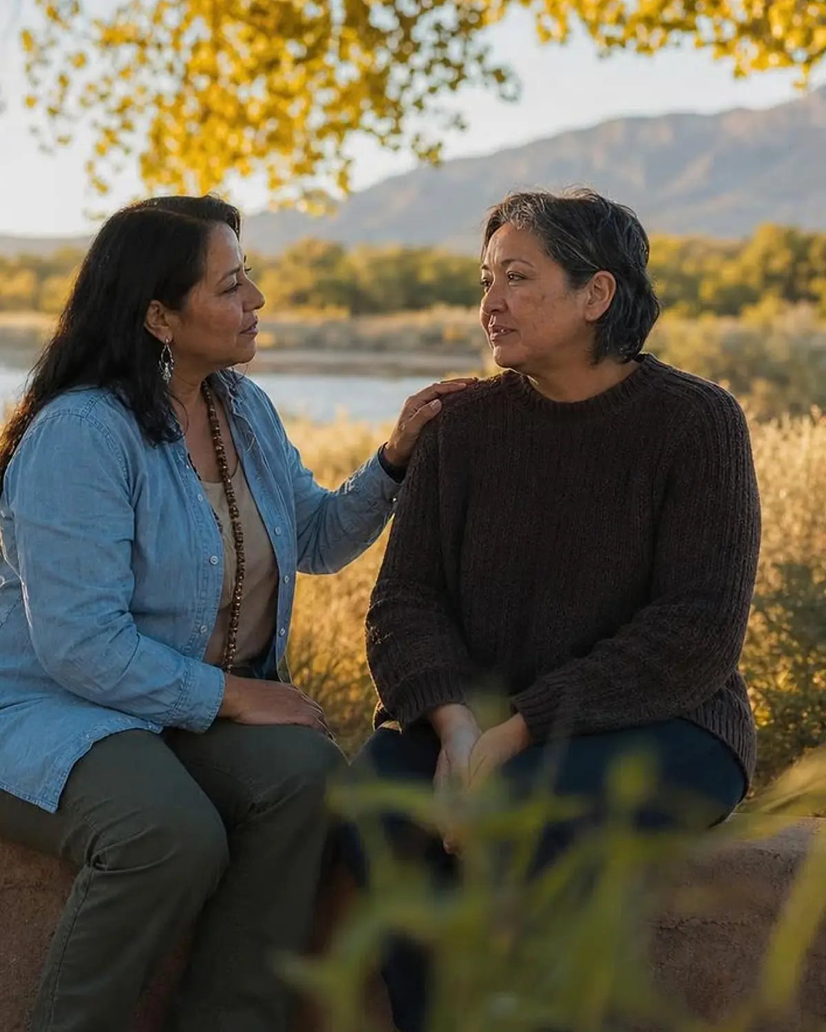 Supportive recovery talk representing emerging drug adulterants questions from Bosque Farms, NM before travel to Albuquerque