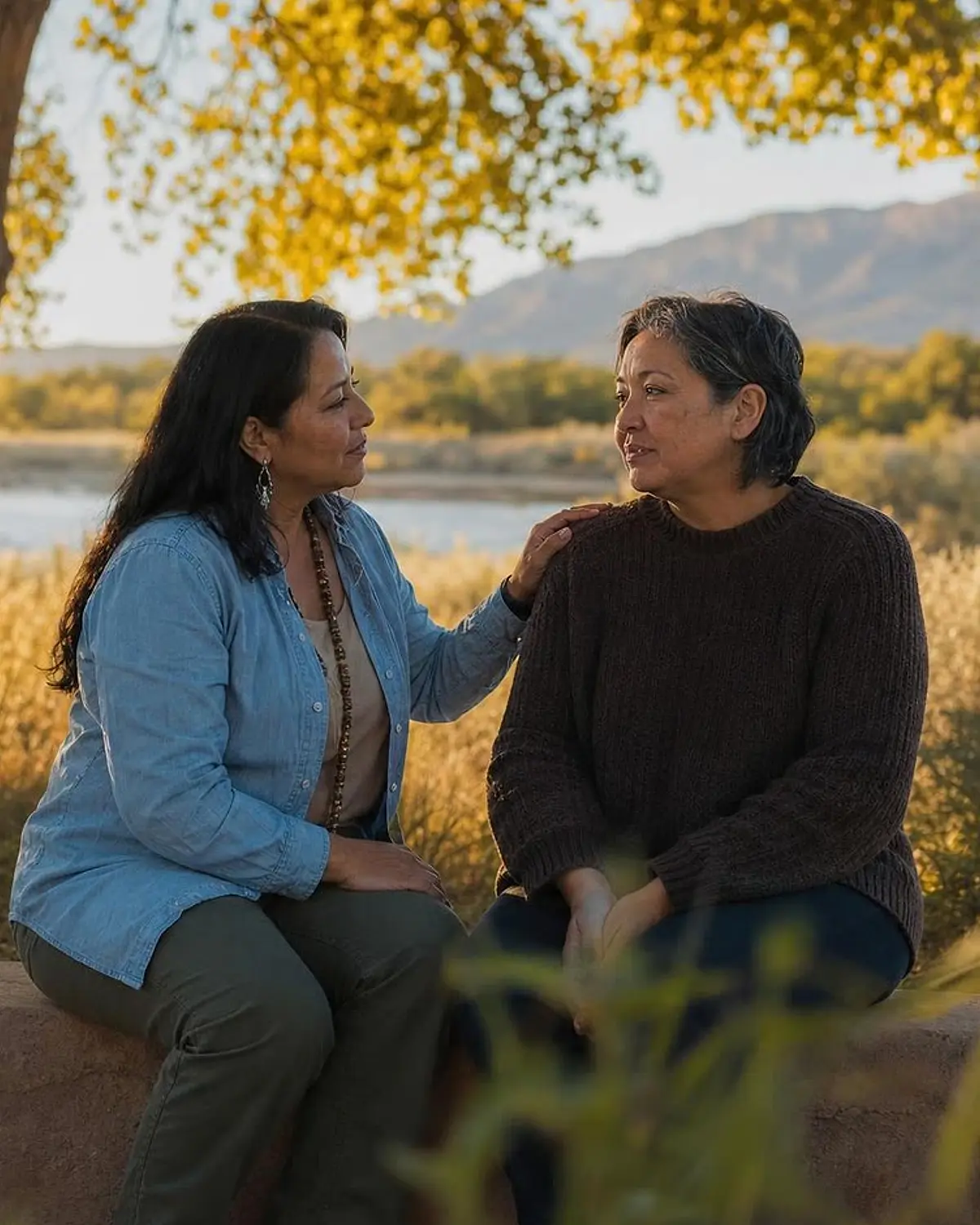 Supportive recovery talk representing emerging drug adulterants questions from Grants, NM before travel to Albuquerque