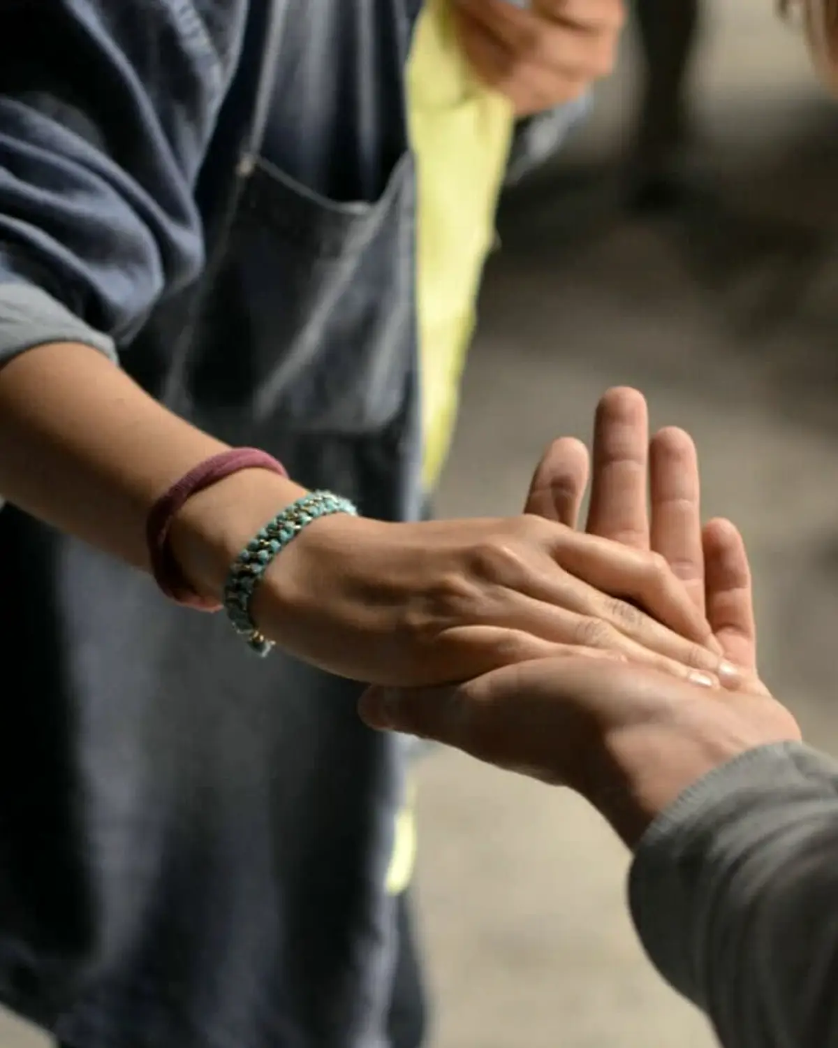 Supportive recovery scene illustrating emotional regulation