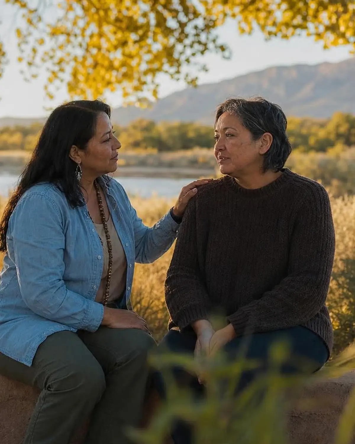 Supportive recovery talk representing fentanyl questions from Chaparral, NM before travel to Albuquerque