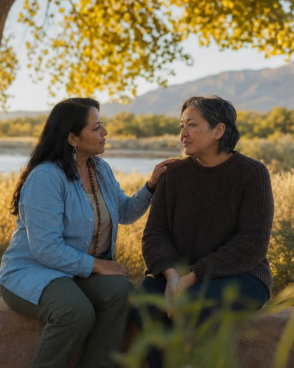 Supportive recovery talk representing fentanyl questions from Española, NM before travel to Albuquerque