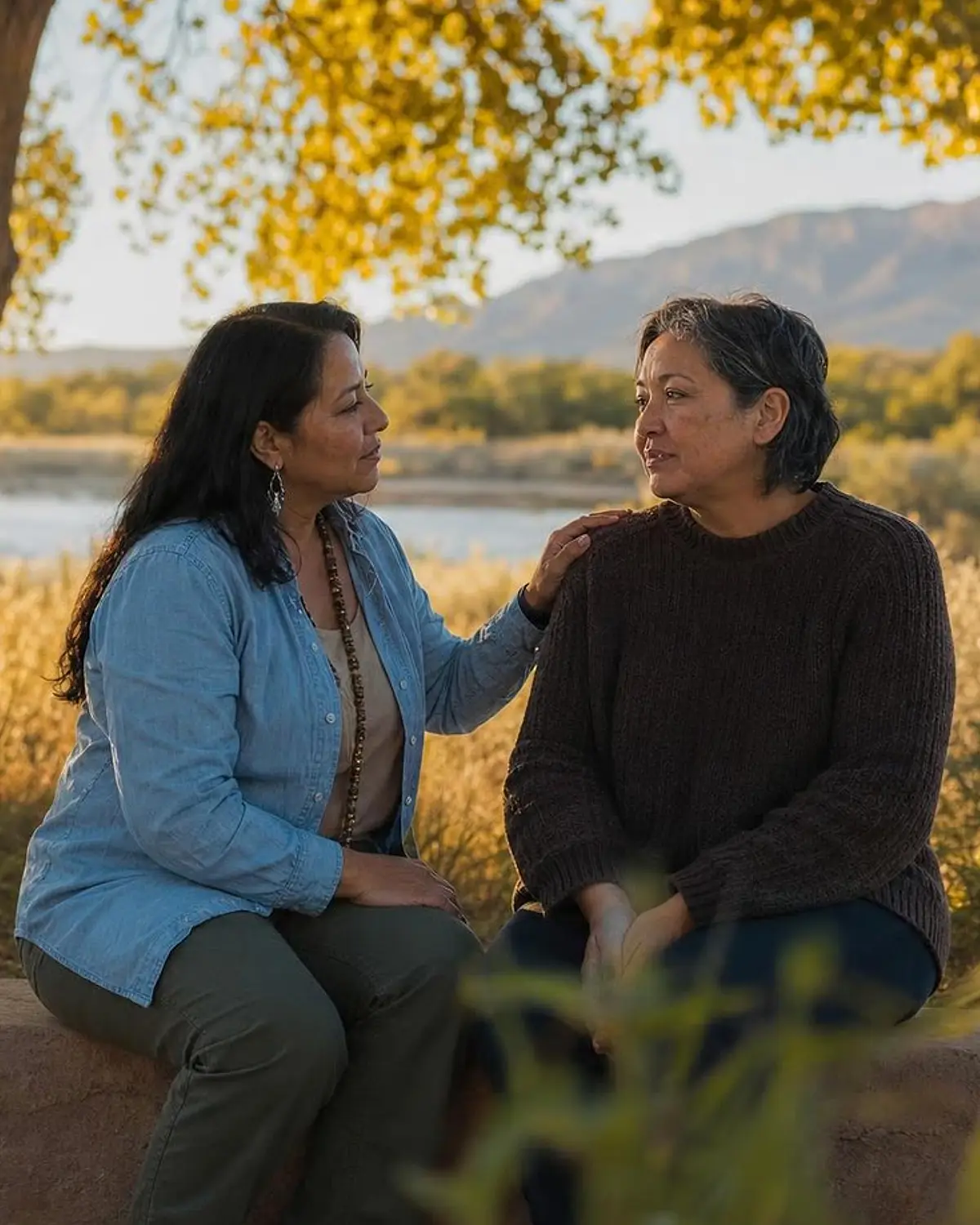 Supportive recovery talk representing fentanyl questions from Eunice, NM before travel to Albuquerque