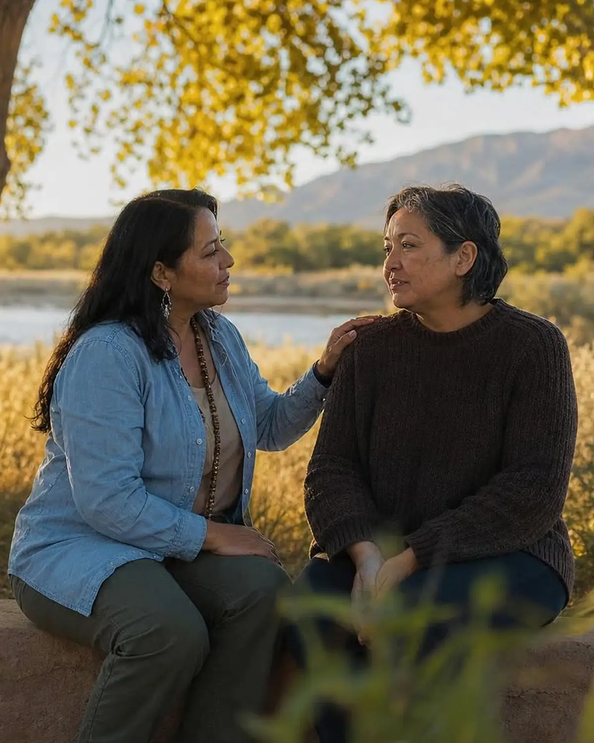 Supportive recovery talk representing hallucinogens and psychedelics questions from Placitas, NM before travel to Albuquerque