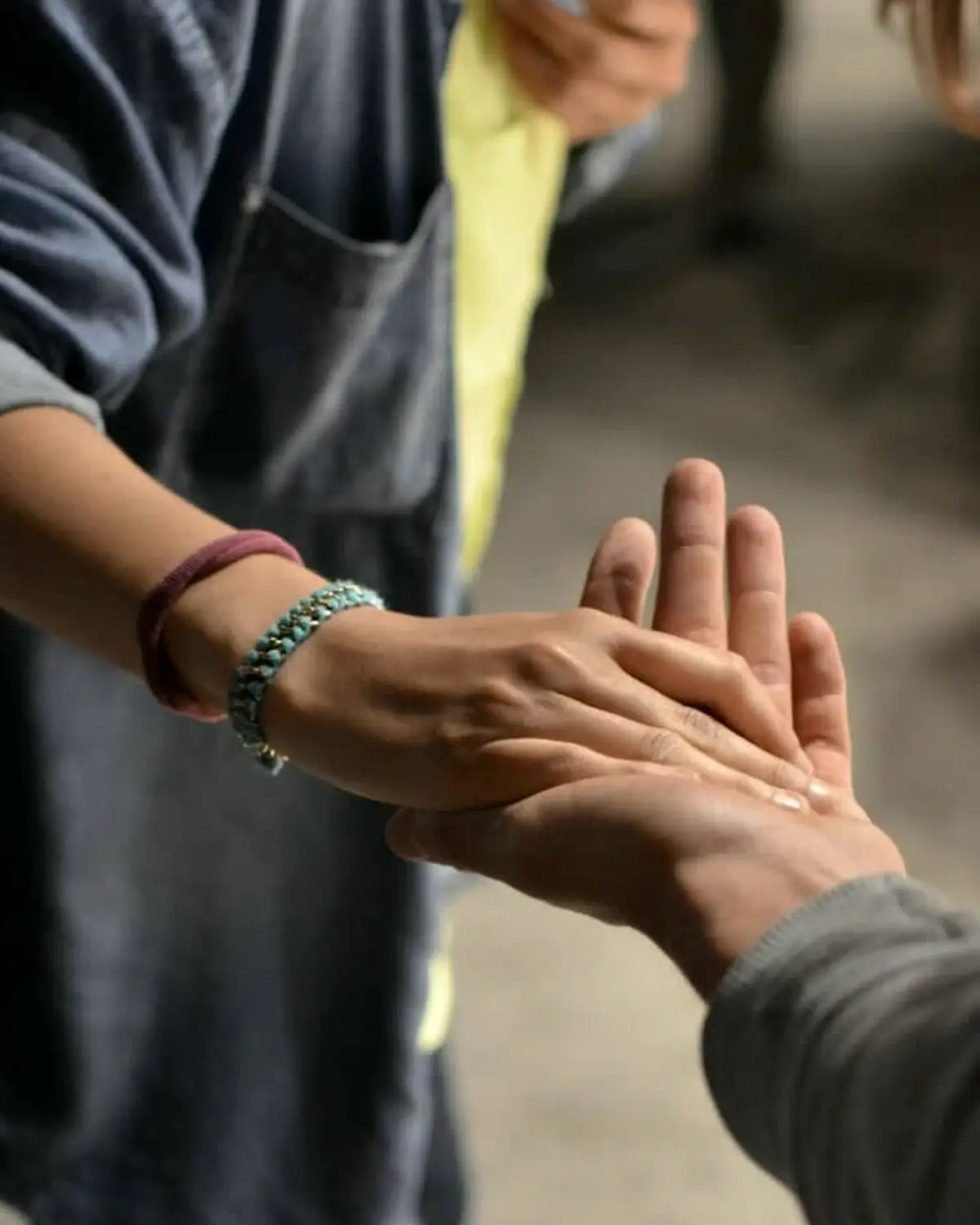 Supportive recovery scene illustrating healthy boundaries