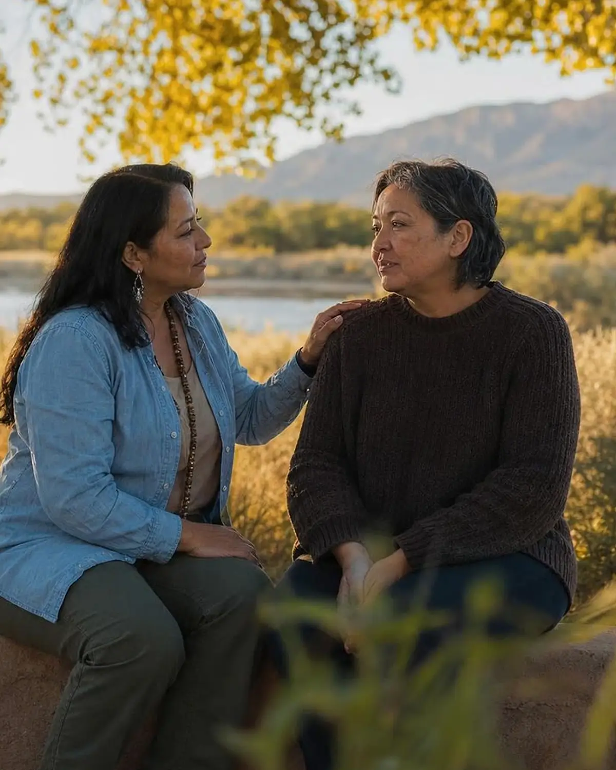 Supportive recovery talk representing heroin questions from Tularosa, NM before travel to Albuquerque
