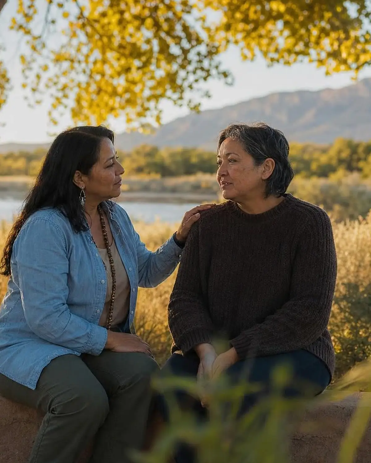 Supportive people discussing inhalants in Albuquerque, NM