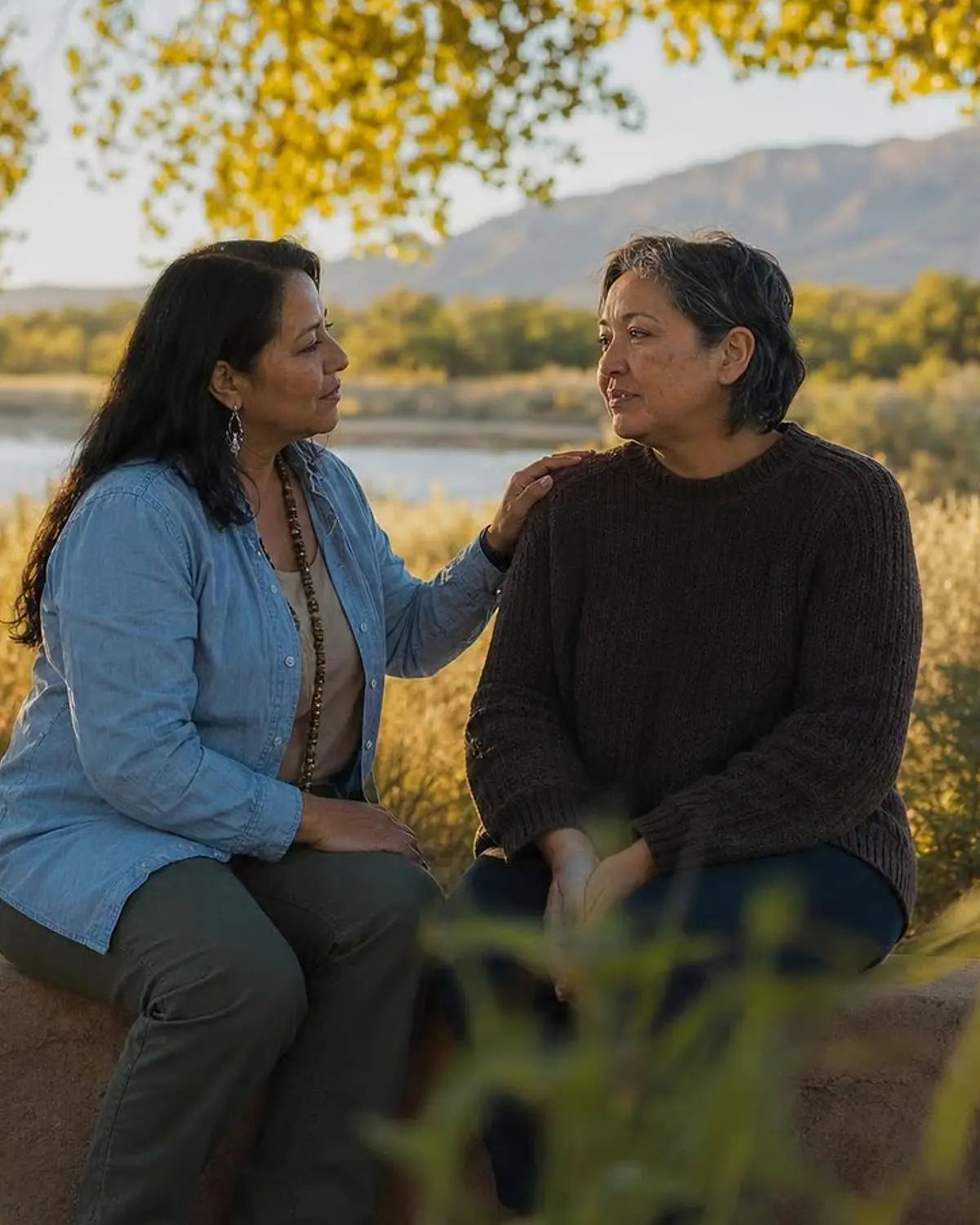 Supportive recovery talk representing inhalants questions from Jal, NM before travel to Albuquerque