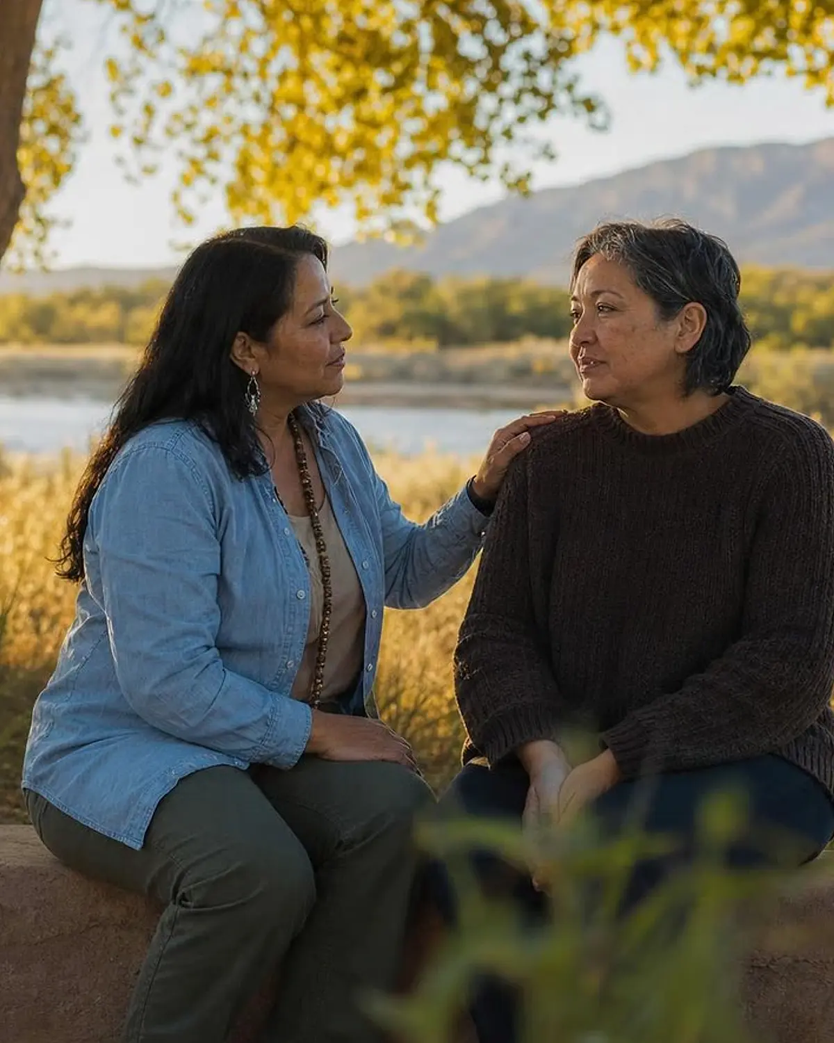 Supportive recovery talk representing inhalants questions from Los Alamos, NM before travel to Albuquerque