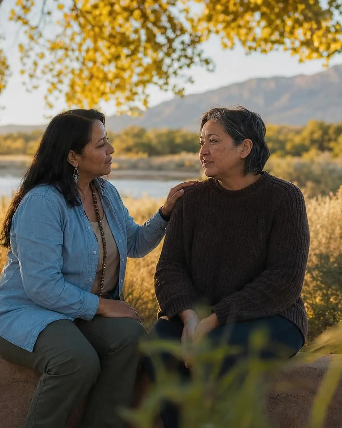 Supportive recovery talk representing inhalants questions from Mesilla, NM before travel to Albuquerque