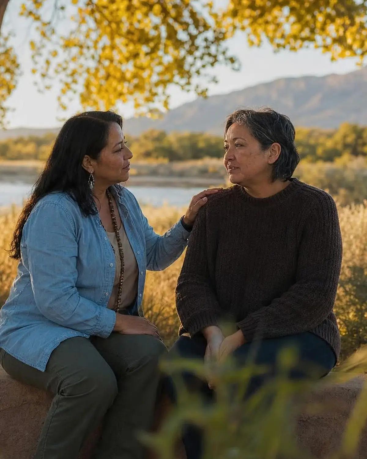 Supportive recovery talk representing inhalants questions from Tularosa, NM before travel to Albuquerque