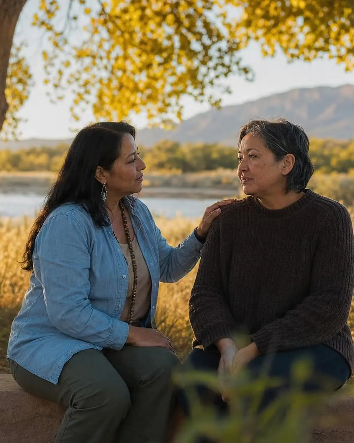 Supportive recovery talk representing intensive outpatient program (IOP) questions from Los Ranchos de Albuquerque, NM before travel to Albuquerque