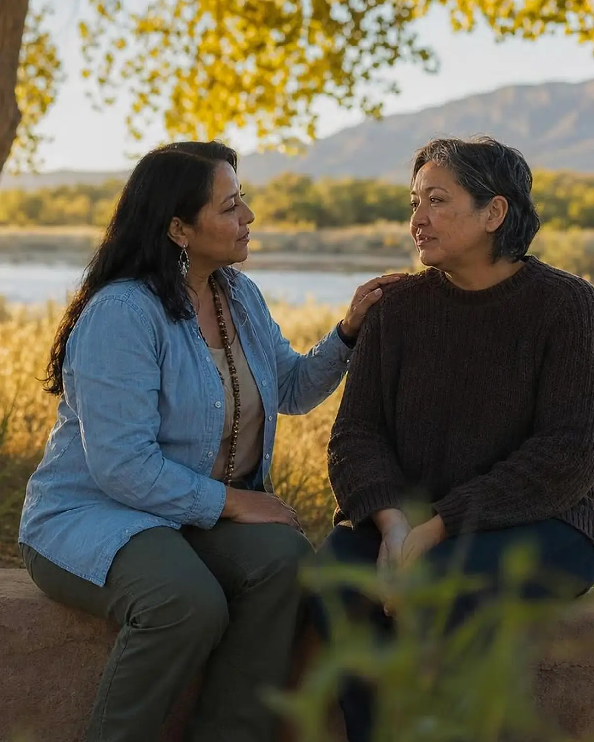 Supportive recovery talk representing intensive outpatient program (IOP) questions from Tularosa, NM before travel to Albuquerque