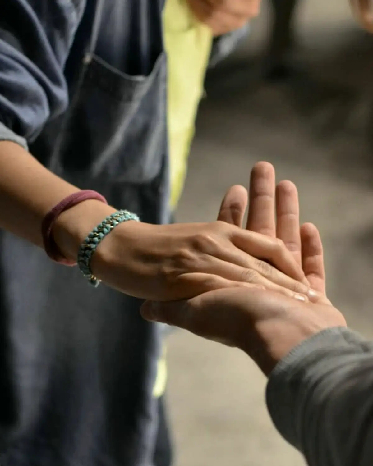 Supportive recovery scene illustrating long-term recovery