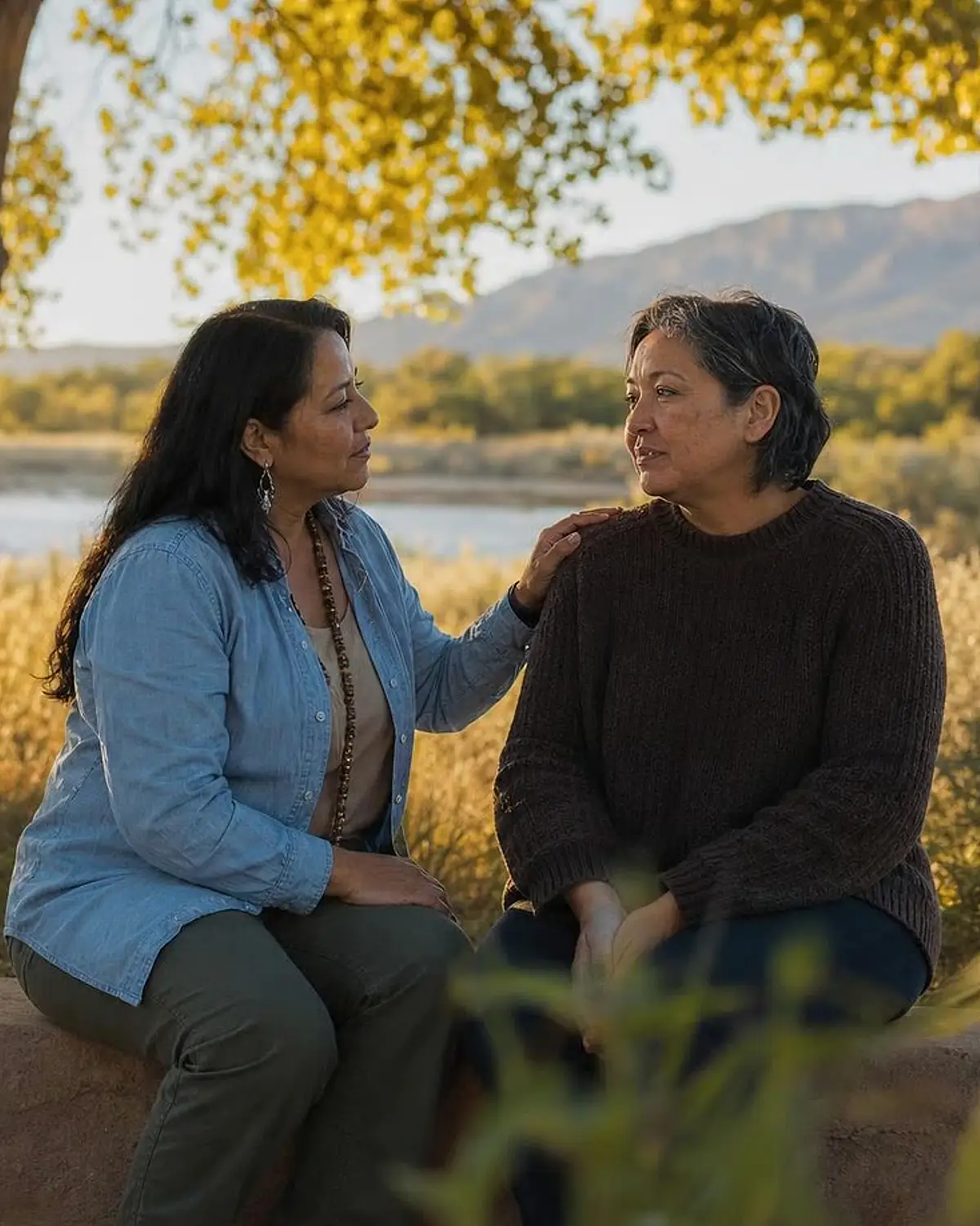 Supportive recovery talk representing lsd questions from Tucumcari, NM before travel to Albuquerque