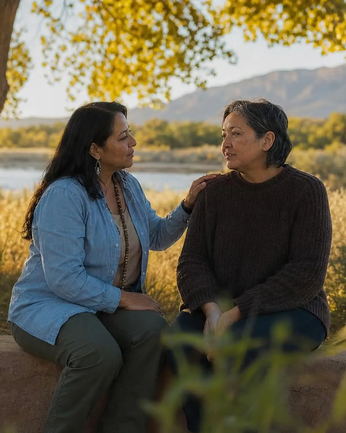 Supportive recovery talk representing methamphetamine questions from Jal, NM before travel to Albuquerque