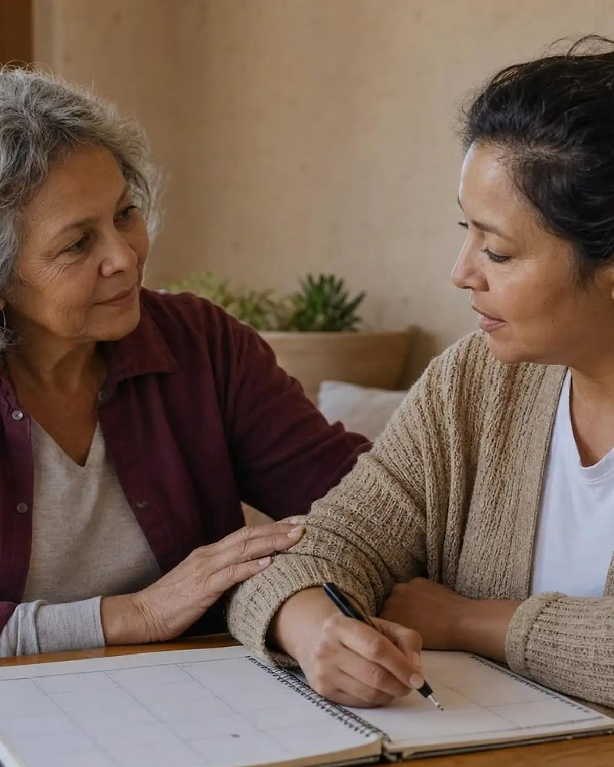 Supportive recovery talk representing motivational interviewing questions from Jal, NM before travel to Albuquerque