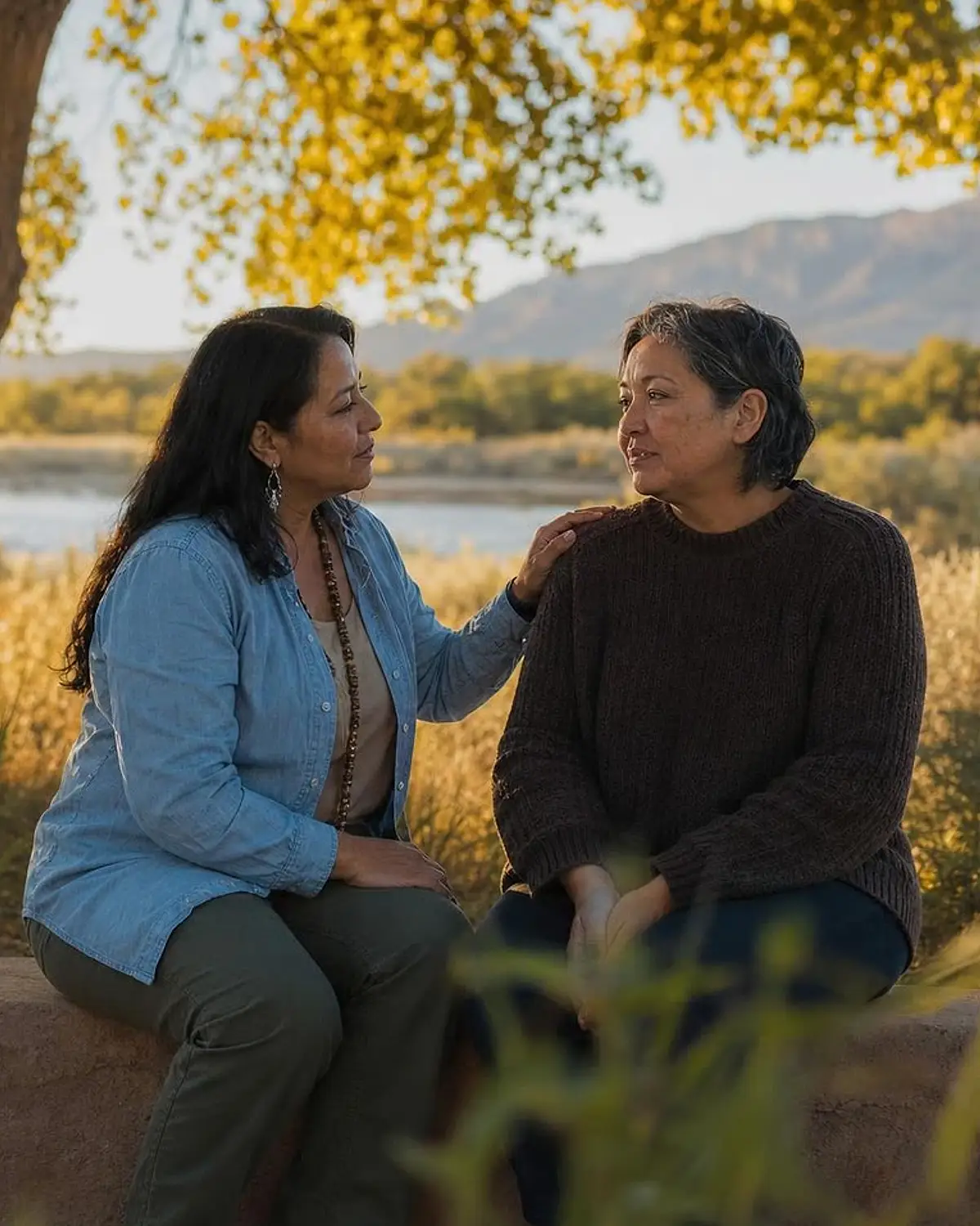 Supportive recovery talk representing oxycodone questions from Santa Rosa, NM before travel to Albuquerque