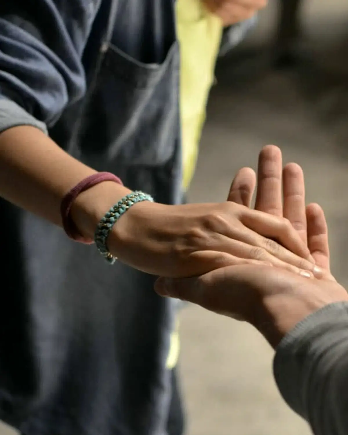 Supportive recovery scene illustrating oxymorphone (opana) and addiction