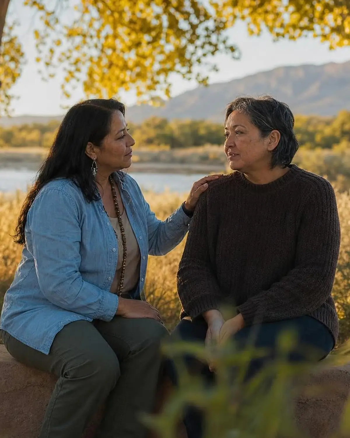 Supportive recovery talk representing pcp questions from Lovington, NM before travel to Albuquerque