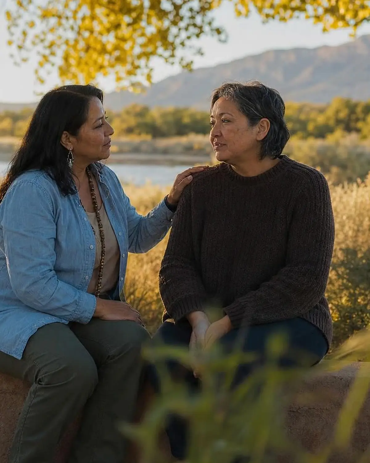 Supportive recovery talk representing pcp questions from North Valley, NM before travel to Albuquerque