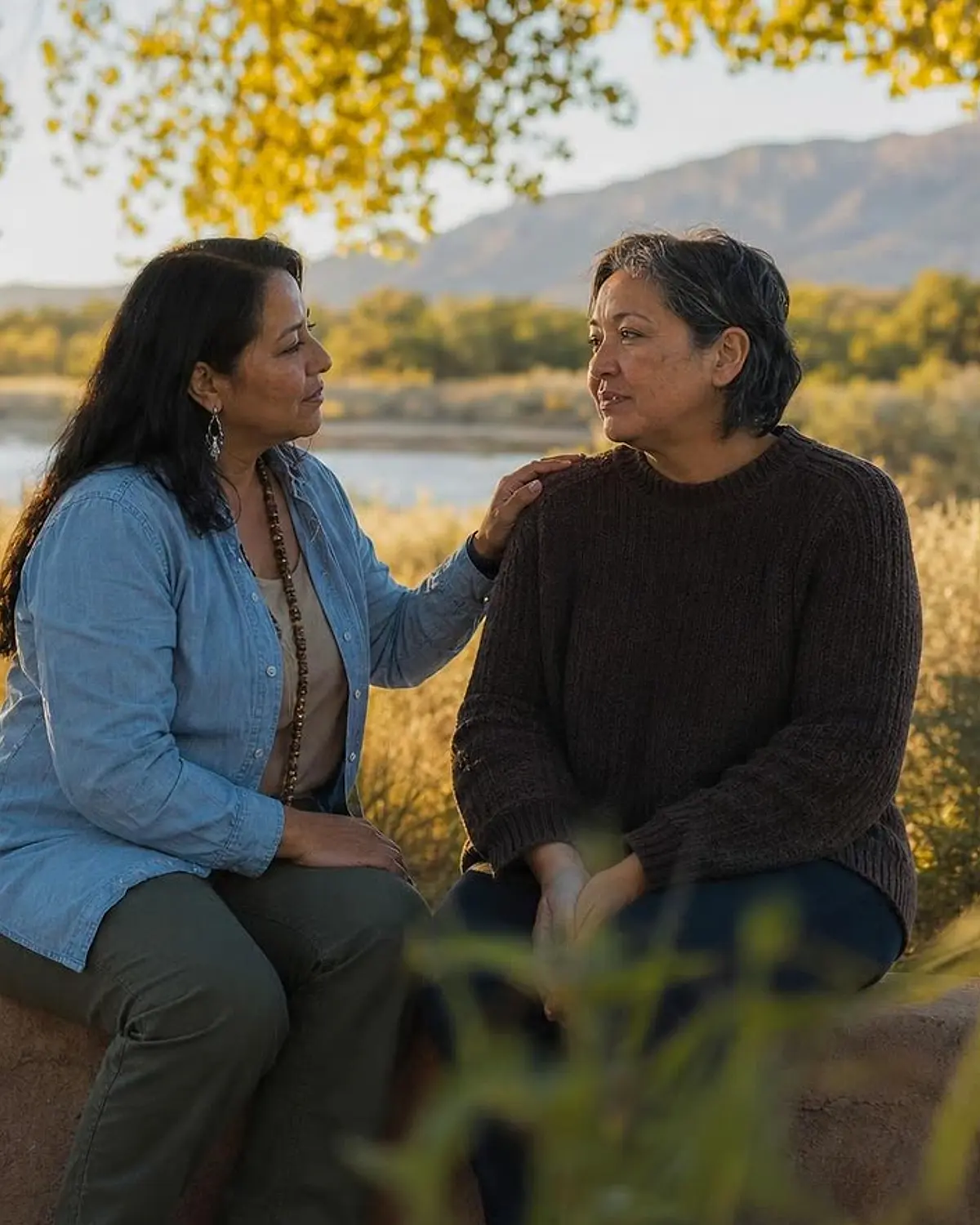 Supportive recovery talk representing prescription opioids questions from Eunice, NM before travel to Albuquerque